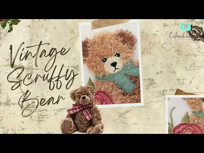 5 x 7 Scruffy Bear