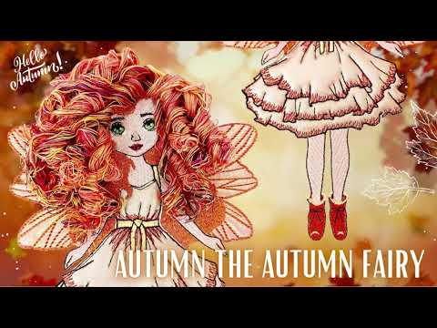 5x7 Autumn Fairy