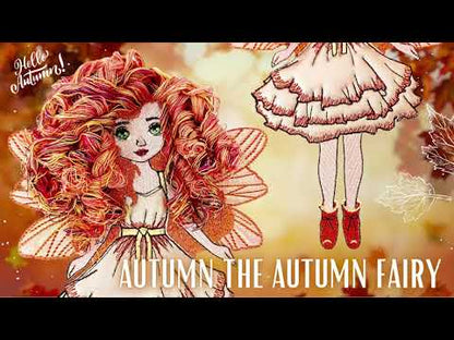 5x7 Autumn Fairy